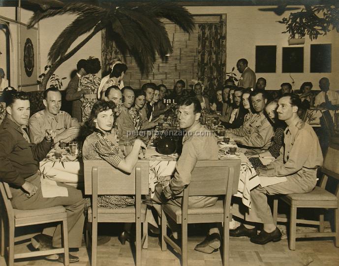 Peter Provenzano Photo Album Image_copy_193.jpg - Peter and Fay Provenzano with fellow servicemen and wives. Sacramento, California - 1942.